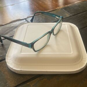 Coach Stylish Teal Glasses